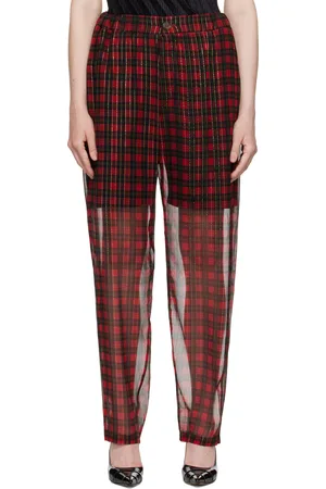 UNDERCOVER Red UC1E1507 Trousers