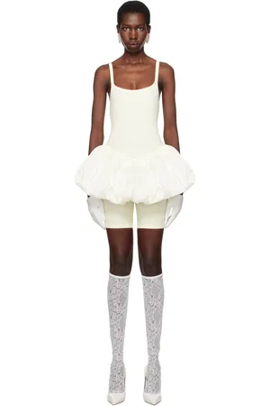 Vaquera SSENSE Exclusive Bridal Capsule Pouf Bodysuit