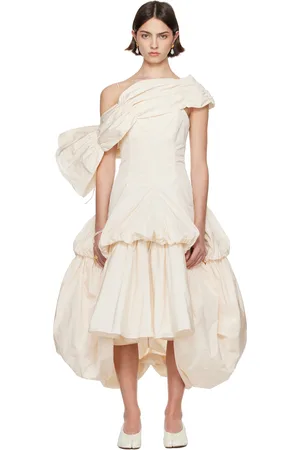 Renaissance Renaissance SSENSE Exclusive Bridal Capsule Dara Midi Dress
