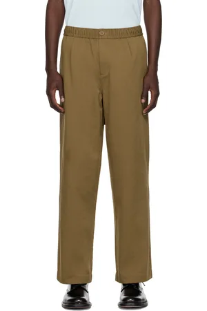 Fred Perry Brown Drawstring Trousers