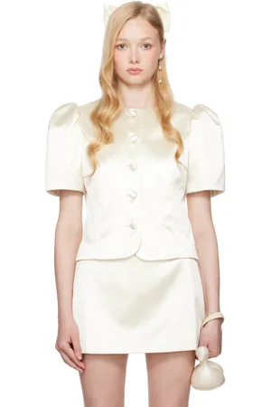 SANDY LIANG SSENSE Exclusive Bridal Capsule Bonny Jacket