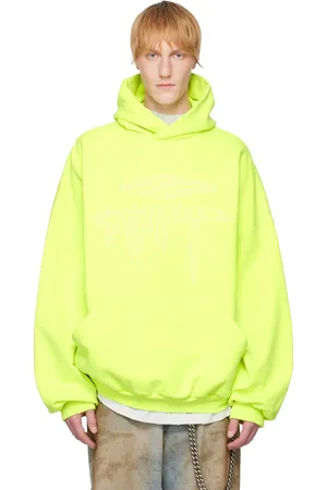 Balenciaga Yellow 3B Liquified Hoodie