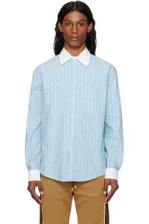 Casablanca Blue Jacquard Shirt