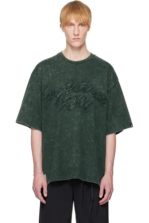 SONG FOR THE MUTE Green adidas Originals Edition Washed T-shirt