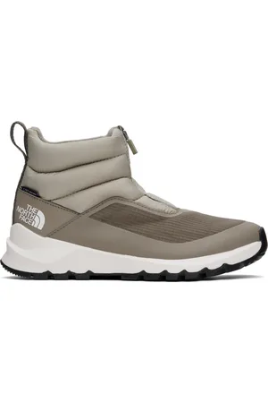 The North Face Gray ThermoBall Progressive Zip II Waterproof Boots