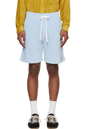 Casablanca Velour Stripe Shorts