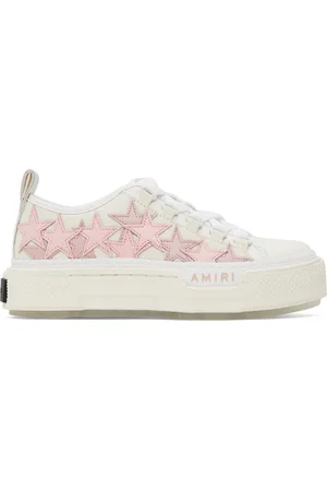 AMIRI Off-White & Stars Court Low Sneakers