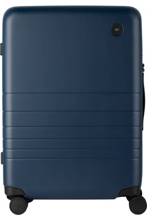 Monos Navy Expandable Check-In Medium Suitcase