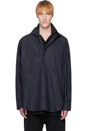 Balenciaga Black Hooded Shirt