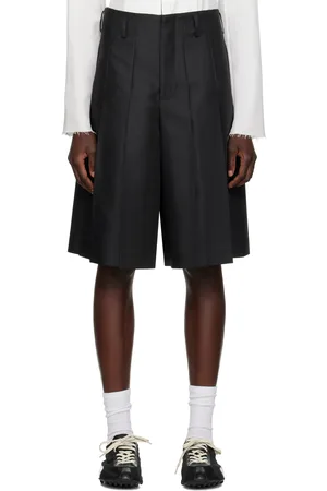 Comme des Garçons Black Gabardine Shorts