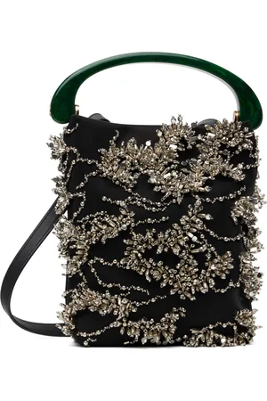 DRIES VAN NOTEN Black Micro Leather Bag