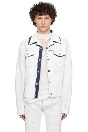 Maison Margiela White Sports Denim Jacket