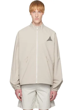 HELIOT EMIL Beige Surtsey Windbreaker Jacket