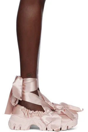 ROMBAUT Pink Aura Bows Sneakers