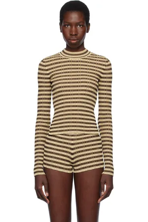 Nanushka Beige Perrie Top