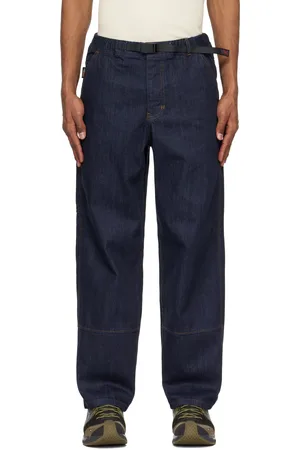Gramicci Navy Japanese Denim Work Jeans