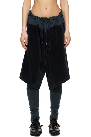 Kiko Kostadinov Navy Pennon Jersey Trousers