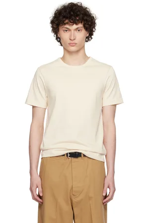 Merz b. Schwanen Off-White 215 Loopwheeled T-shirt