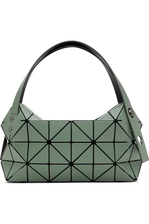 Issey Miyake Khaki Mini Boston Bag