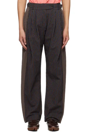 Kiko Kostadinov Multicolor Cauda Pleated Trousers