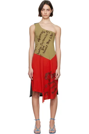 SC103 Multicolor Hall Midi Dress