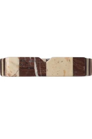 SOHO Pink & Red Calabria Check Marble Ashtray