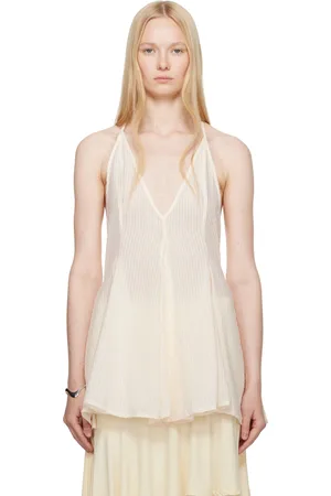 Belle Off-White Blossom Top