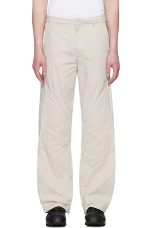 HELIOT EMIL Beige Concordance Puffed Cargo Pants