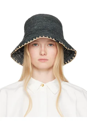 RAG&BONE Jade Rollable Raffia Bucket Hat