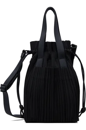 PLEATS PLEASE ISSEY MIYAKE Black Pleats Tote