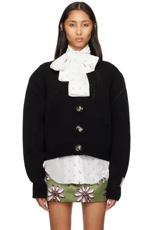 MERYLL ROGGE Double Faced Cashmere Cardigan