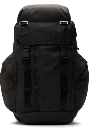 Stone Island Gray Resin Treated Cordura 1500 Backpack
