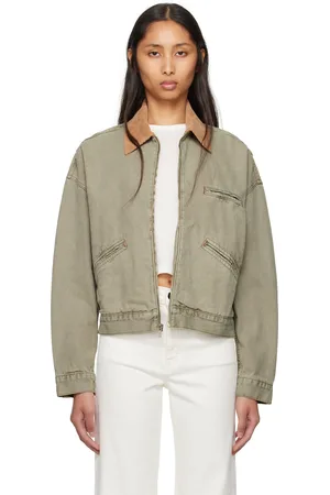 SLVRLAKE Green Camden Garage Jacket