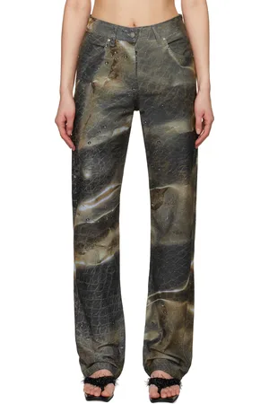 Serapis Green Golden Hour Fitted Jeans