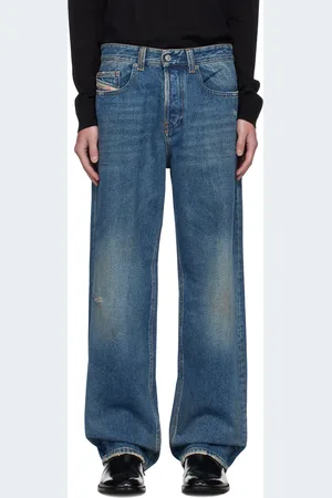 Diesel Blue Straight 2001 D-Macro 09j79 Jeans