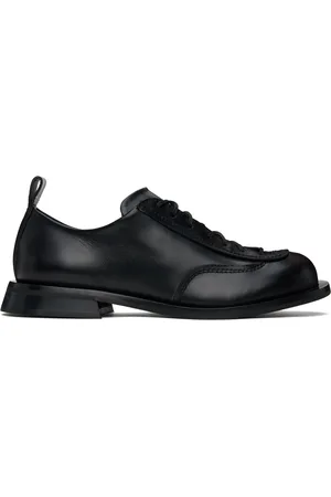 SUNNEI Black Stringata Form Derbys