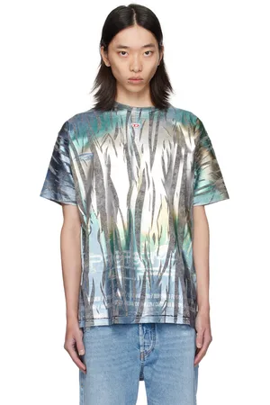 Diesel Black & Blue T-Bord-Q1 T-Shirt