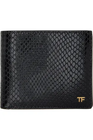 Tom Ford Printed Python Classic Bifold Wallet