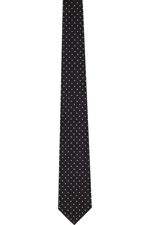 Tom Ford & White Silk Tie