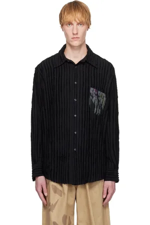 Collina Strada Black Convention Button Up Shirt