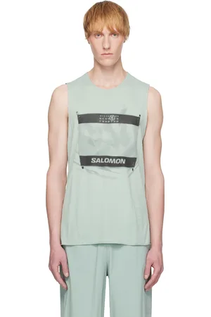 Maison Margiela Blue Salomon Edition Crewneck Tank Top