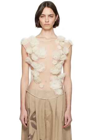 Collina Strada Beige Meadow Path Tank Top