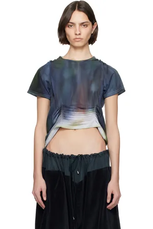 Collina Strada Navy & Green Hazel T-shirt