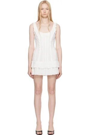DANIELLE GUIZIO Raphelle Eyelet Minidress
