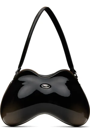 Diesel Black Double-D Shoulder Bag