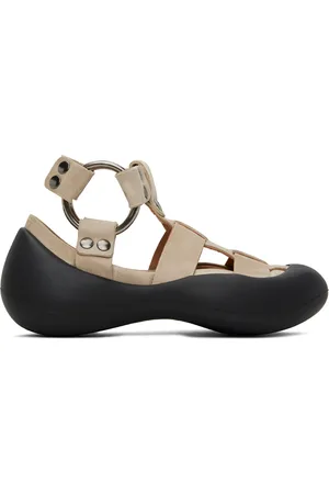 J.W.Anderson Beige Bumper Hike Sandal Sneakers