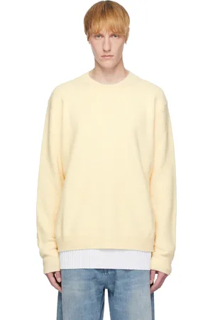 Maison Margiela Off-White Pilling Knitwear Sweater
