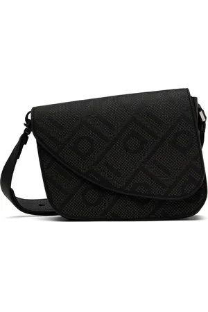 Salvatore Ferragamo Black Fiamma Bag