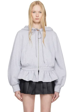 FIDAN NOVRUZOVA Gray Eska Hoodie