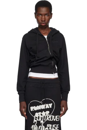 Vaquera Black Twisted Hoodie
